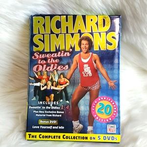 Sweatin to the Oldues Richard Simmons Collection on 4 DVD'S